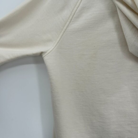 NORMA KAMALI Ivory Cream Pullover Hoodie Sweater Dress Casual Size Small - Picture 8 of 8